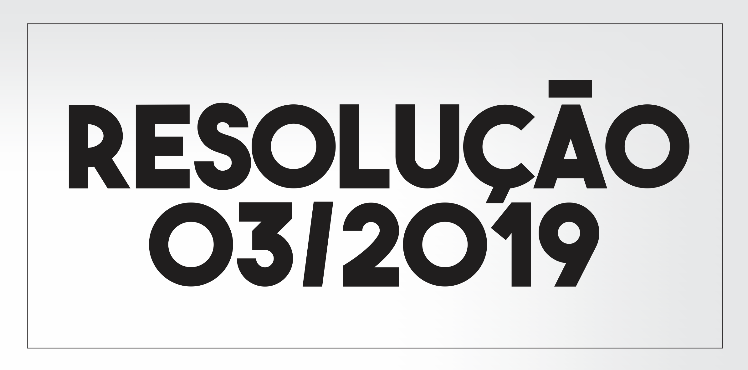 Resolução 03/2019